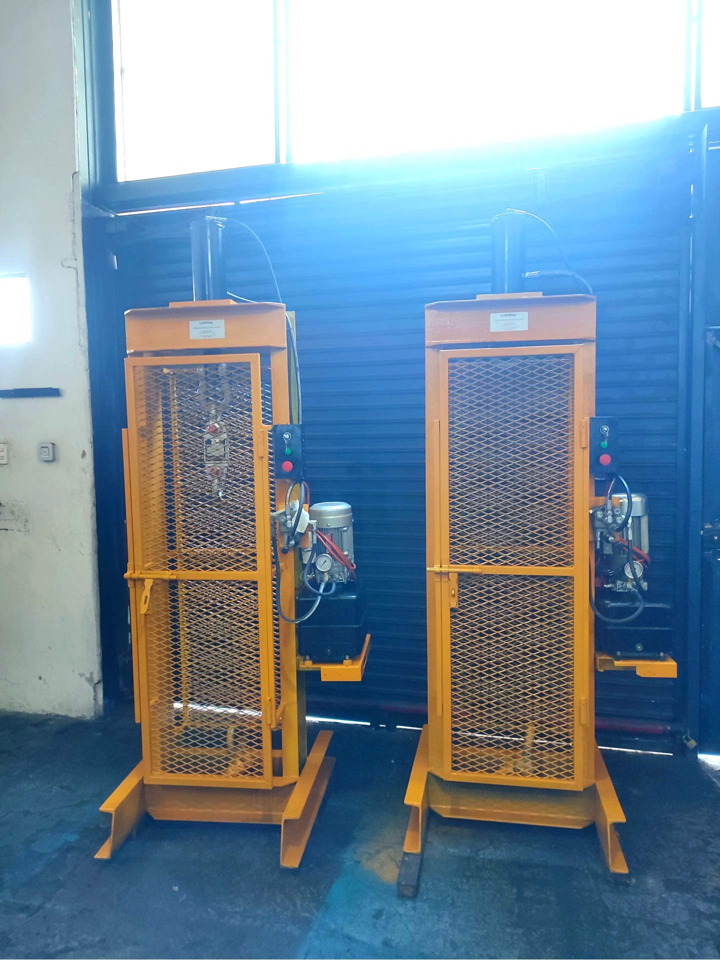 Detalle de fabricación de un equipo industrial